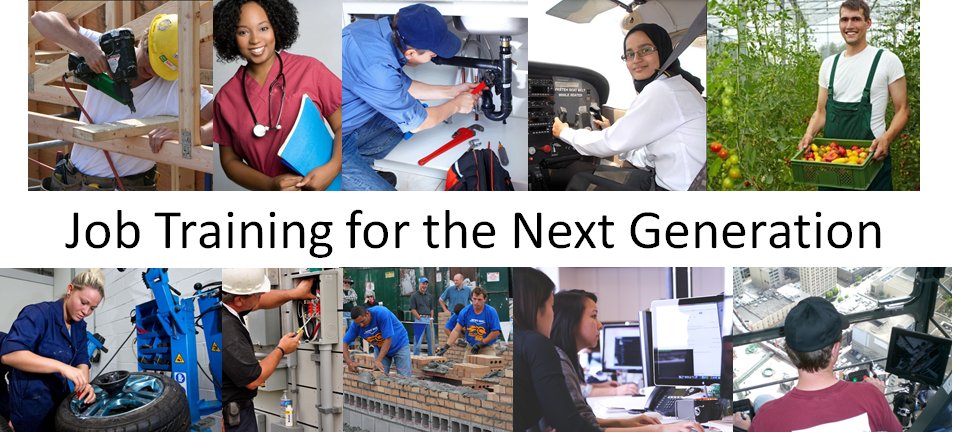 picture symbolizing job training